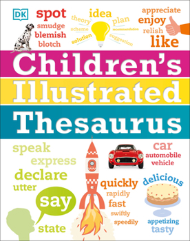 Hardcover Children's Illustrated Thesaurus Book