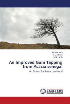 Paperback An Improved Gum Tapping from Acacia Senegal Book