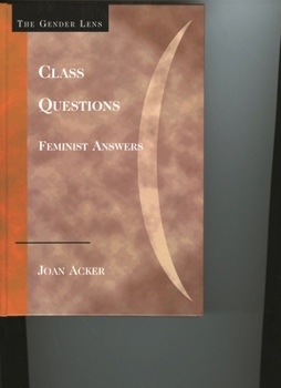 Paperback Class Questions: Feminist Answers Book