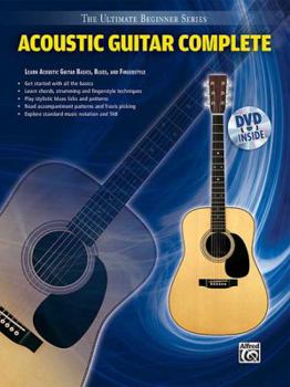 Paperback Ultimate Beginner -- Acoustic Guitar Complete: Book & DVD (Sleeve) Book