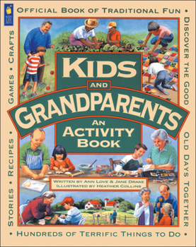 Hardcover Kids and Grandparents: An Activity Book