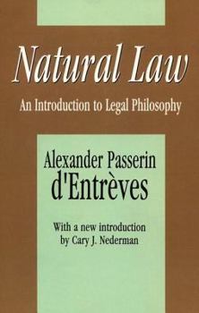 Natural law;: An introduction to legal philosophy
