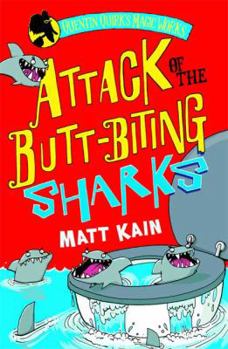 Paperback Attack of the Butt-Biting Sharks Book