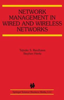 Hardcover Network Management in Wired and Wireless Networks Book