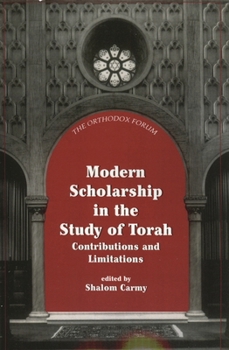 Paperback Modern Scholarship in the Study of Torah Book