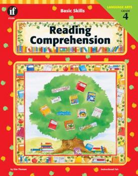 Paperback Basic Skills Reading Comprehension, Grade 4 Book