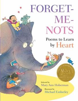 Hardcover Forget-Me-Nots: Poems to Learn by Heart Book
