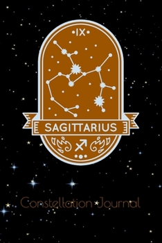 Paperback Sagittarius Constellation Journal: Notebook of Zodiac Sign Book