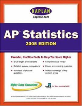 Paperback Ap Statistics 2005: An Apex Learning Guide Book