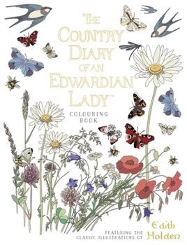 Paperback The Country Diary of an Edwardian Lady Colouring Book