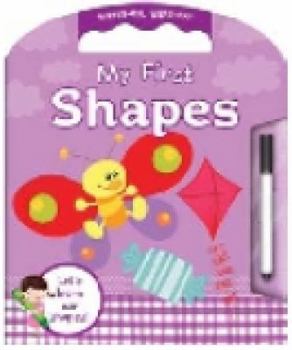 Hardcover Write Wipe Carryalong Board Books Shapes Book