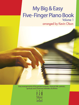Paperback My Big & Easy Five-Finger Piano Book
