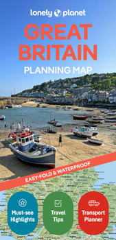 Loose Leaf Lonely Planet Great Britain Planning Map Book