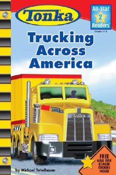 Paperback Trucking Across America [With Gold Star Stickers] Book