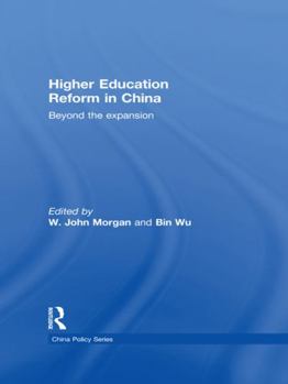 Paperback Higher Education Reform in China: Beyond the Expansion Book