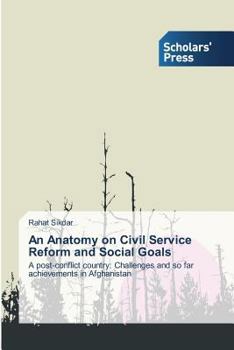 Paperback An Anatomy on Civil Service Reform and Social Goals Book