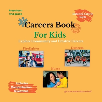 Paperback Career Book For Kids: Explore Community and Creative Careers Book