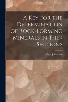 Paperback A key for the Determination of Rock-forming Minerals in Thin Sections Book
