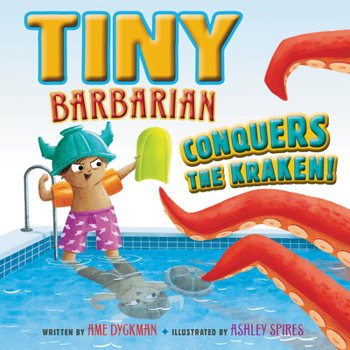 Hardcover Tiny Barbarian Conquers the Kraken! Book