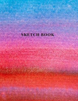 Paperback Sketch Book: sketchbook drawings, Writing, Painting, Sketching, 106 Pages, 8.5x11 (notebook Abstract Cover vol.10) Book