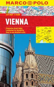 Map Vienna Marco Polo City Map Book
