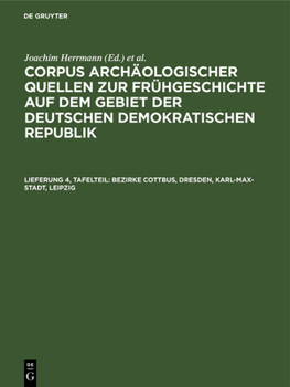 Hardcover Bezirke Cottbus, Dresden, Karl-Max-Stadt, Leipzig [German] Book