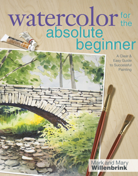 Paperback Watercolor for the Absolute Beginner [With DVD] Book