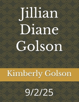 Paperback Jillian Diane Golson Book