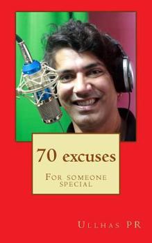 Paperback 70 excuses: to someone special Book