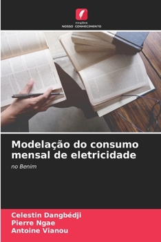 Paperback Modelação do consumo mensal de eletricidade [Portuguese] Book