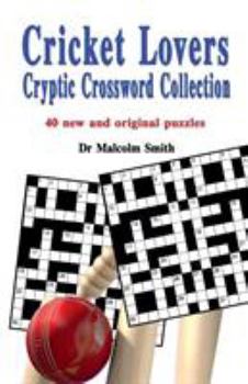 Paperback Cricket-Lovers Cryptic Crossword Collection Book