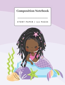 Paperback Composition Notebook: Mermaid Story Paper notebook for Kindergarten - Third Grade. Book