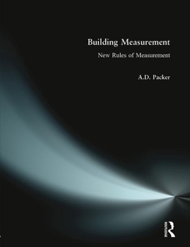 Paperback Building Measurement: New Rules of Measurement Book