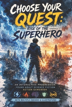 Choose Your Quest: Rise of the Superhero: An Interactive Progression Young Adult Science Fiction Action Gamebook with Multiple Endings & Illustrations