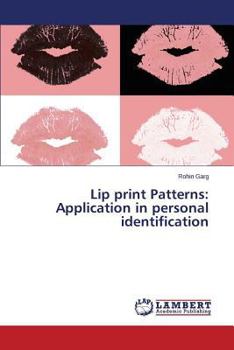 Paperback Lip Print Patterns: Application in Personal Identification Book