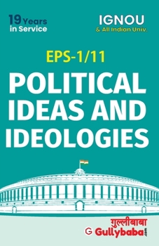 Paperback EPS-1/11 Political Ideas And Ideologies Book