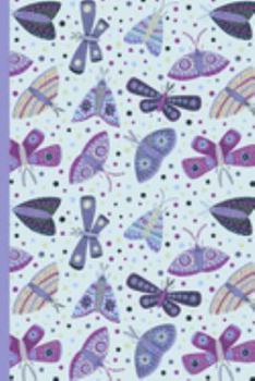 Paperback Notes: A Blank Sketchbook with Moth Pattern Cover Art Book