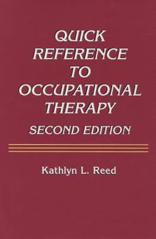 Paperback Quick Reference to Occupational Therapy Book