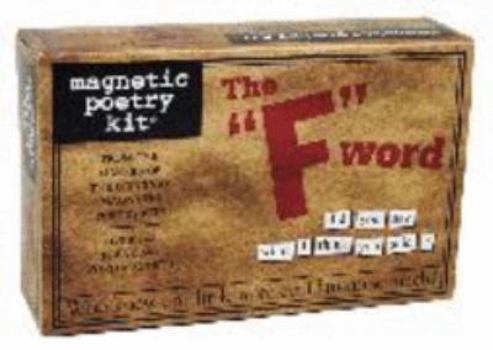 Toy Magnetic Poetry - F Word Kit - Words for Refrigerator - Write Poems and Letters on the Fridge - Made in the USA Book