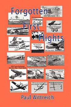 Paperback Forgotten First Flights Book