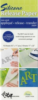 Misc. Silicone Release Paper: Non-Stick Appliqué - Release - Transfer Paper Book