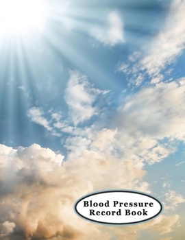 Low Vision Blood Pressure Record Book: Notebook Log with Large Print and Bold Lines for Low Visual Acuity