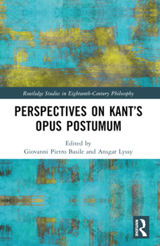 Paperback Perspectives on Kant's Opus postumum Book