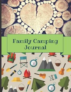 Paperback Family Camping Journal Book