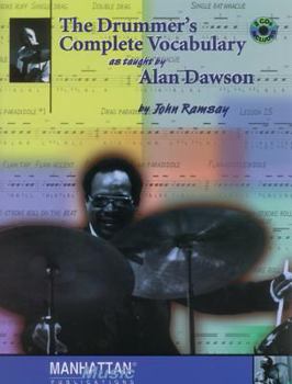 Paperback The Drummer's Complete Vocabulary as Taught by Alan Dawson: Book & Online Audio Book