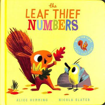 Board book The Leaf Thief - Numbers (CBB) Book