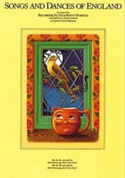 Paperback Songs and Dances of England: For Recorder Book