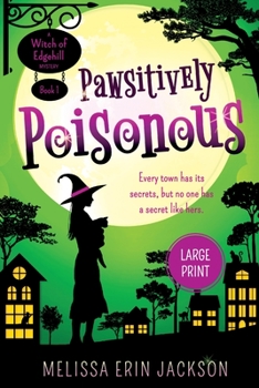 Paperback Pawsitively Poisonous [Large Print] Book
