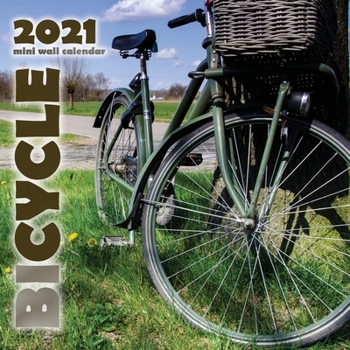 Paperback Bicycle 2021 Mini Wall Calendar Book