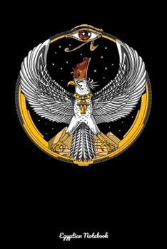 Paperback Egyptian Notebook: Egyptian Eye Of Horus Notebook Book